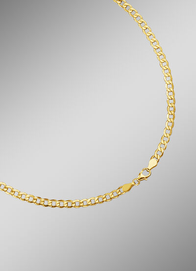 Gediamanteerde kinketting, 4 mm dik 