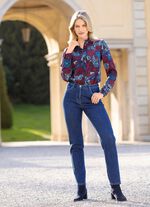 Blouse met een geweldig paisley-dessin 