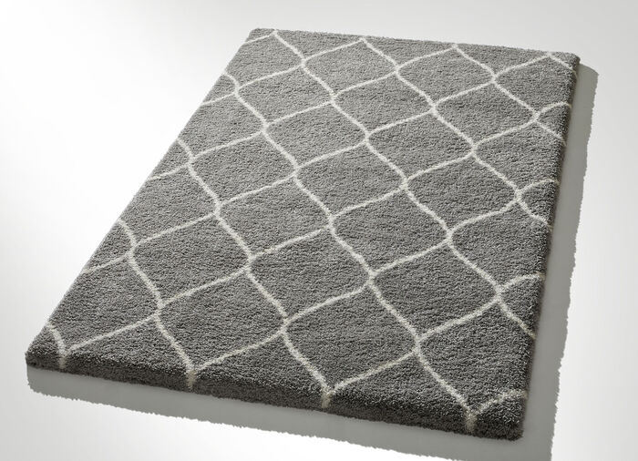 Gezellige, zachte hoogpolige tapijten en vloerkleden GRIJS