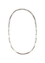 Stijlvolle titanium ketting met clipsluiting 
