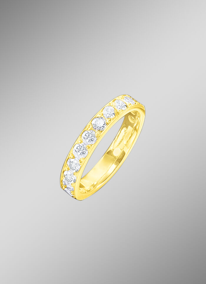 Memoire-ring met briljanten 