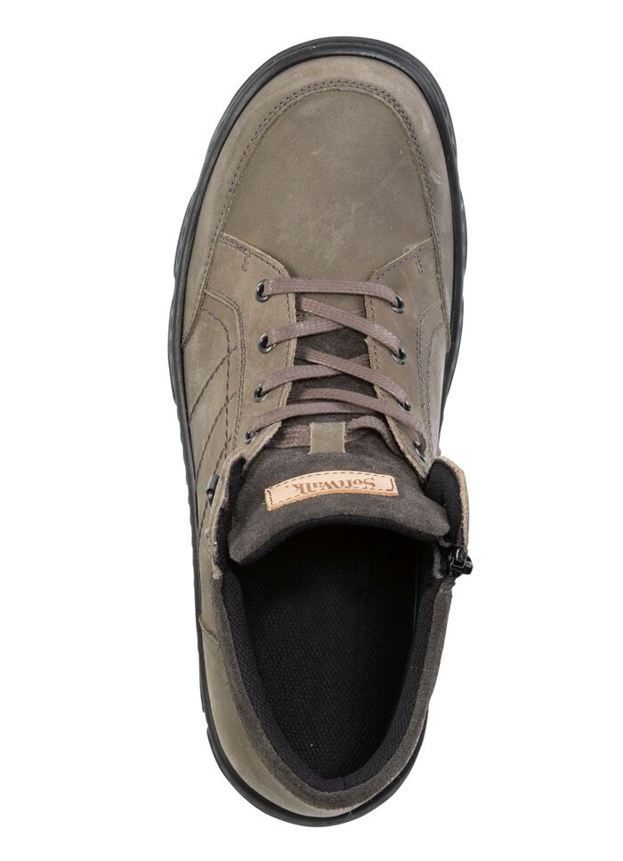 Veterlaars gemaakt van nubuck en su&egrave;de leer 