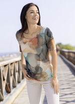 Shirt met all-over print 