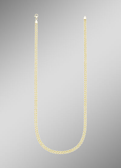 Koordkettingset van fijn goud 585/- 