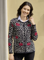 Vest in jacquarddessin 