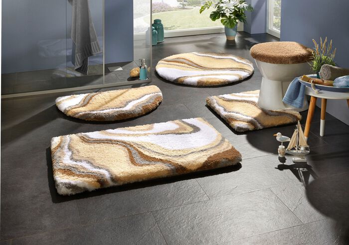 Badkamerset in harmonieuze kleuren 