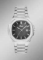 Quartz herenhorloge van roestvrij staal 