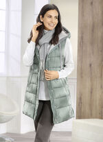Vest met vaste capuchon 