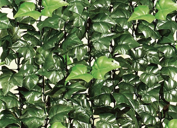 Praktisch privacyscherm van stevig kunststofgaas GROEN