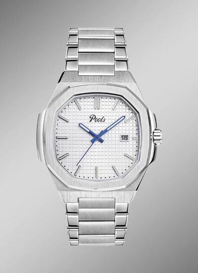 Quartz herenhorloge van roestvrij staal 