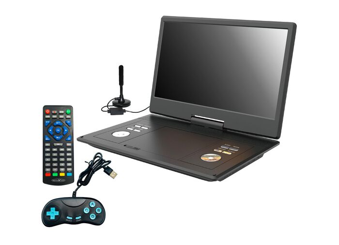 Reflexion DVD1424 draagbare dvd-speler met tv en games 