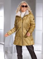 Donsjack met afneembare capuchon HONING