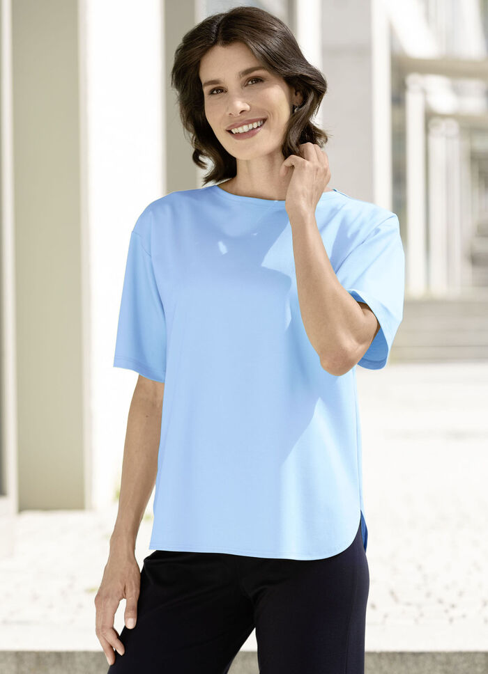 Overhemd in casual stijl HELLBLAU