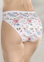 Drie-pack slip met kleurrijk bloemendessin 