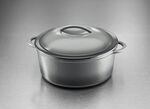 Gietijzeren Nederlandse oven en braadpan GRAU