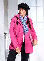 Functioneel jack met ritssluiting in de achterkraag 