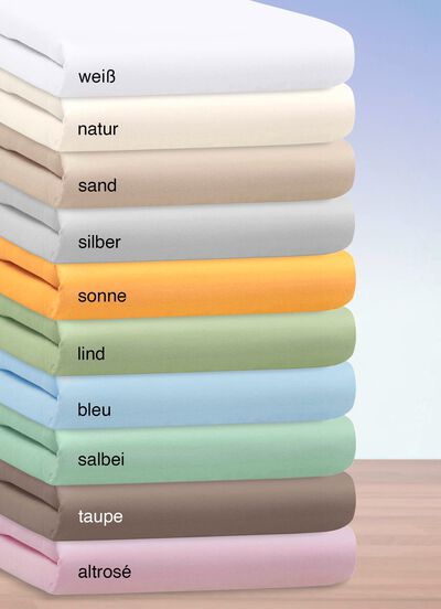 Hoogwaardige elastische Mako fijne jersey hoeslakens 