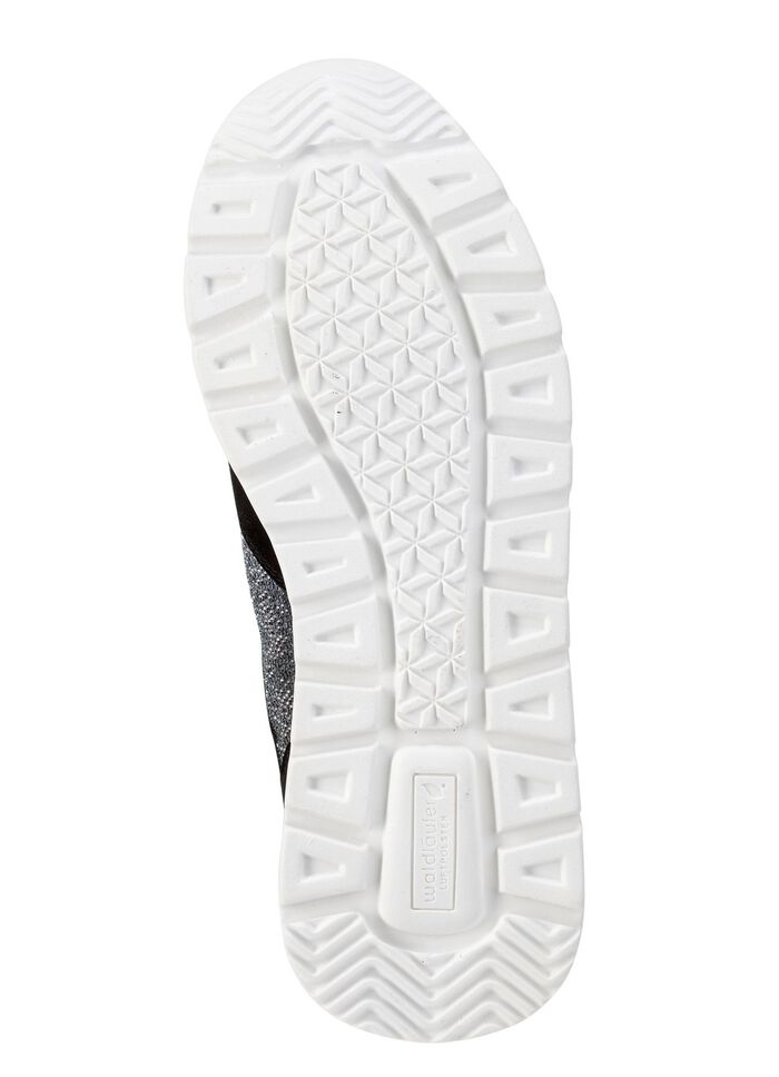 Ranger sneakers met kleurverloop, sprankelende strass steentjes 