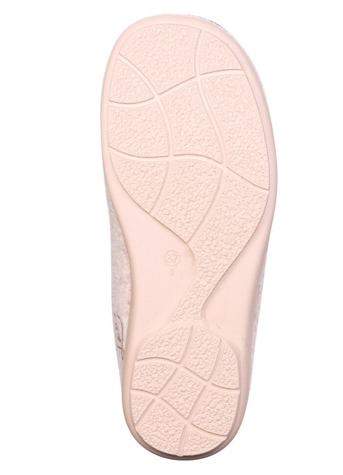 Laurina, klassieke damespantoffels, met uitneembaar voetbed 