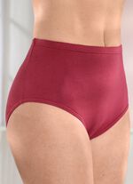 Set van vier slips met elastische band 