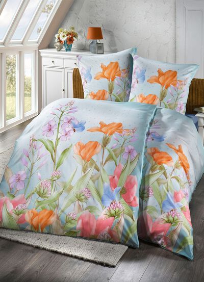 Dormisette beddengoedset met bloemmotief 