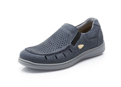 GINO GALANTE pantoffels met luchtige perforaties 