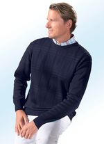 Chique trui met ronde hals in 3 kleuren 