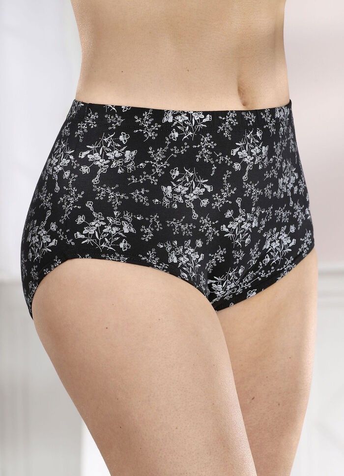 Set van vier slips met elastische band 