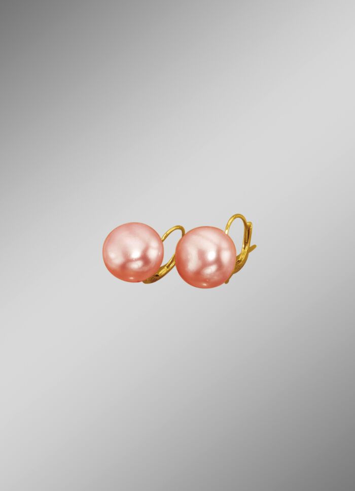 Oorbellen met gekweekte zoetwaterparels ROS&Eacute;