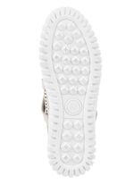 ELENA EDEN pantoffels gemaakt van rundnappaleer met bruine bies 