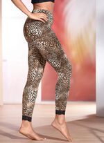 Leggings met luipaardprint 