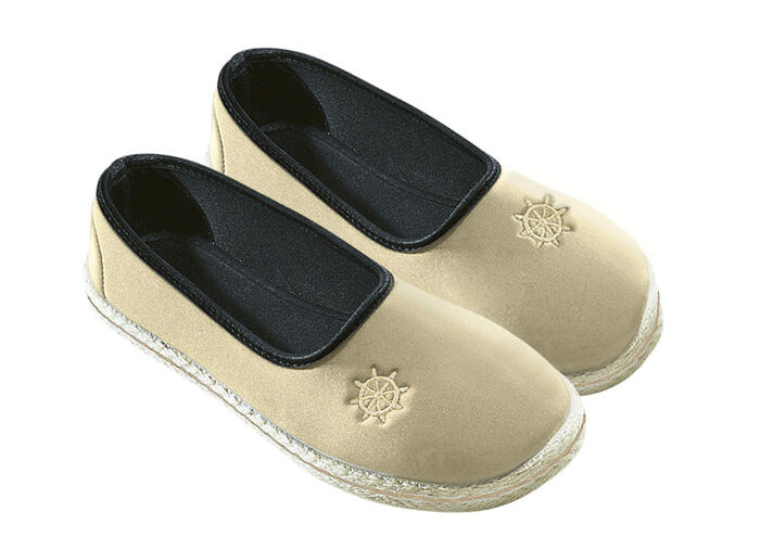 Comfortabele en trendy stretchballerina's BEIGE