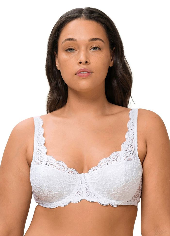 Triumph Amourette beugelbh met elastische kant 