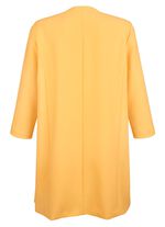 Lange blazer met zakken GEEL