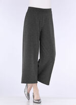 Culottes in pull-on stijl SCHWARZ-SILBERFARBEN