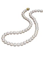 Luxe ketting met Akoya parels 