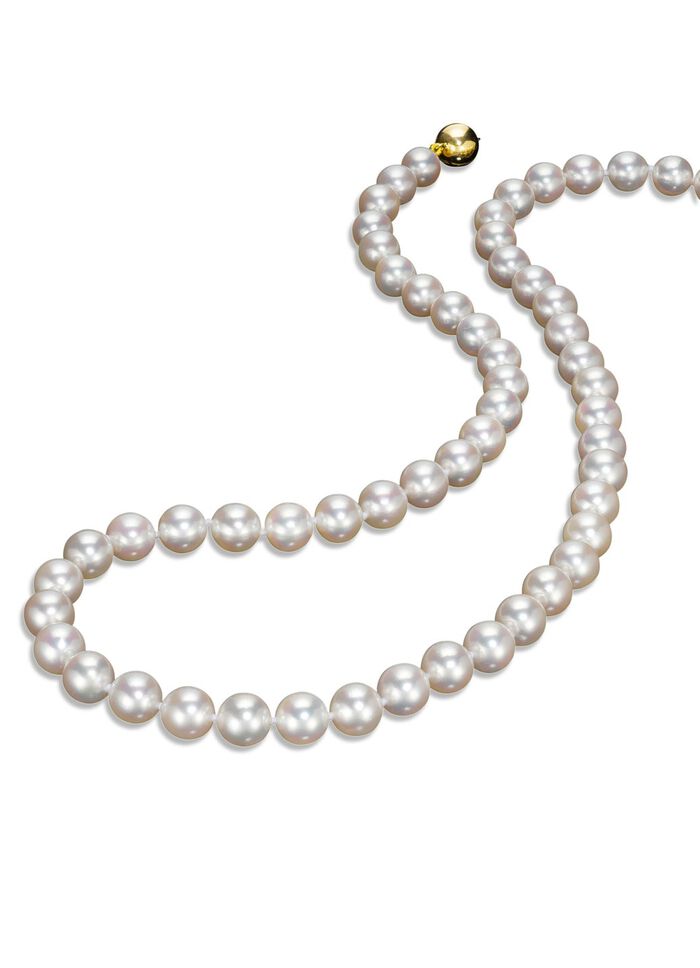 Luxe ketting met Akoya parels 