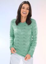 Trui in een mix van patronen MUNT