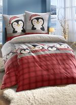 Fijn vlas beddengoedset 