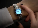 Horloge met stretchband 