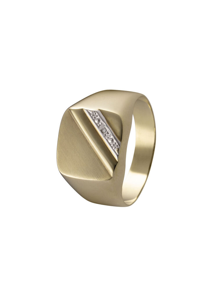 Herenring met diamant 