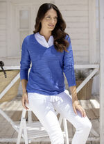 Overhemdtuniek met 2-in-1-look 