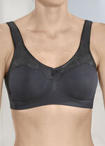 Naturana 2-pack bh met dubbele voorgevormde cups 1X SCHWARZ, 1X WEISS