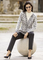 Comfortabele pull-on broek ANTHRAZIT
