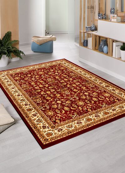 Bruggen, galerijen en tapijten met een juterug 