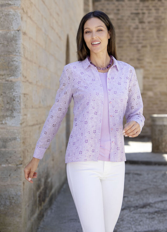 2-delige blouseset FLIEDER