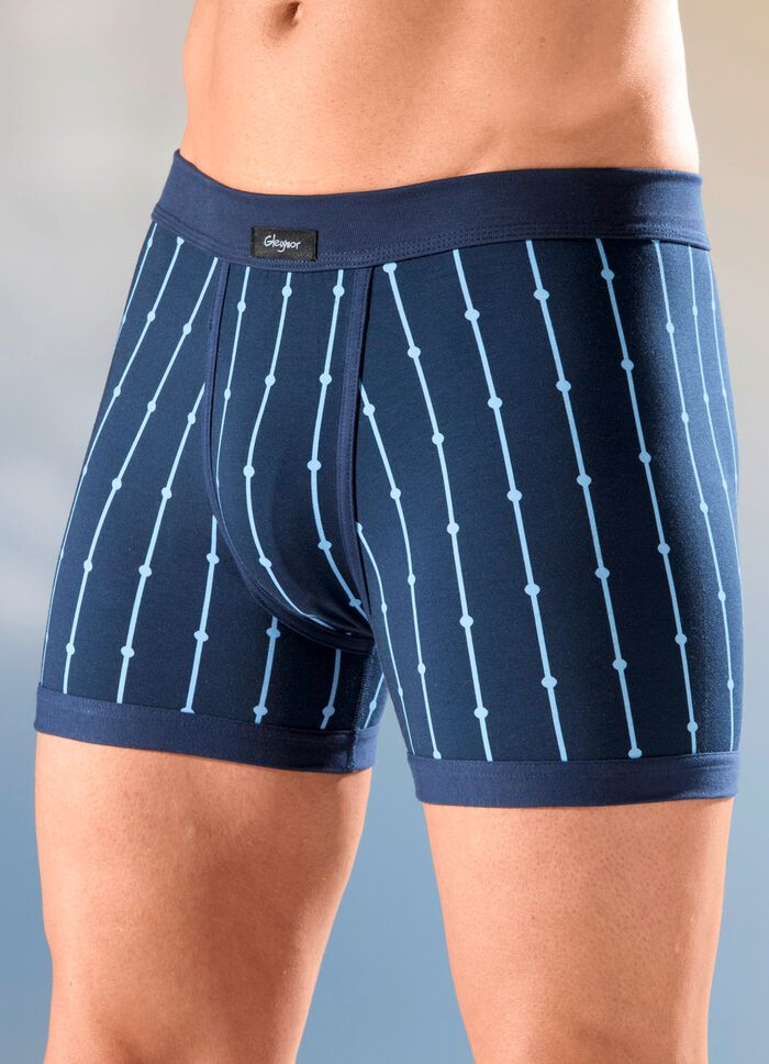 Set van vier onderbroeken met zachte tailleband 