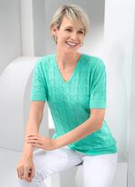 Trui in een mix van patronen 