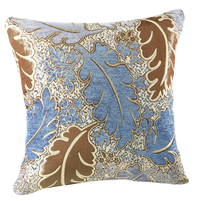 Geweven kussenhoezen set van 2 BLAUW