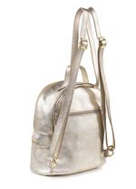 Laurina rugzak van generfd kalfsnappaleer GOUD